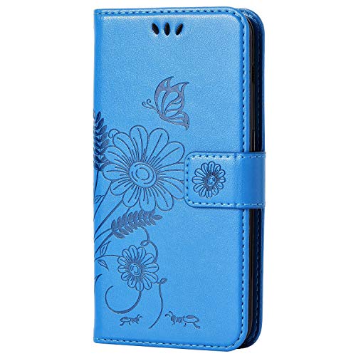 kazineer Funda Samsung J7 2017, Galaxy J7 2017 Funda de Cuero Cartera Carcasa para Samsung Galaxy J7 2017 Case - Azul Turquesa