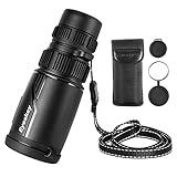Seeker Pro HD Packet Monocular | Waterproof and Fog-Proof | Optimized Clear Optics | Compact Size Theater Monoculars for Birding Travelling (8-24X42)