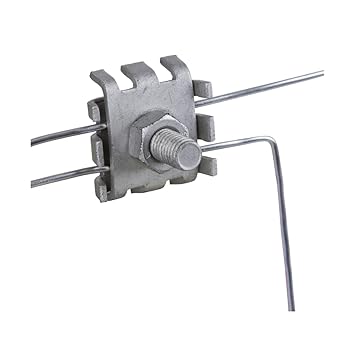 Fieldmaster Solar Electric Fence Wire Joint Clamp (Pack of 50)