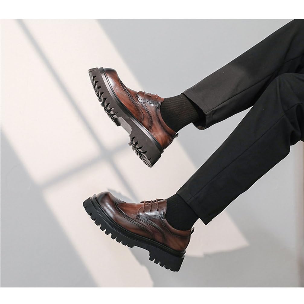 Scarpe Derby Uomo con Lacci, Casual & Occasioni Formali - per Matrimonio, Ufficio