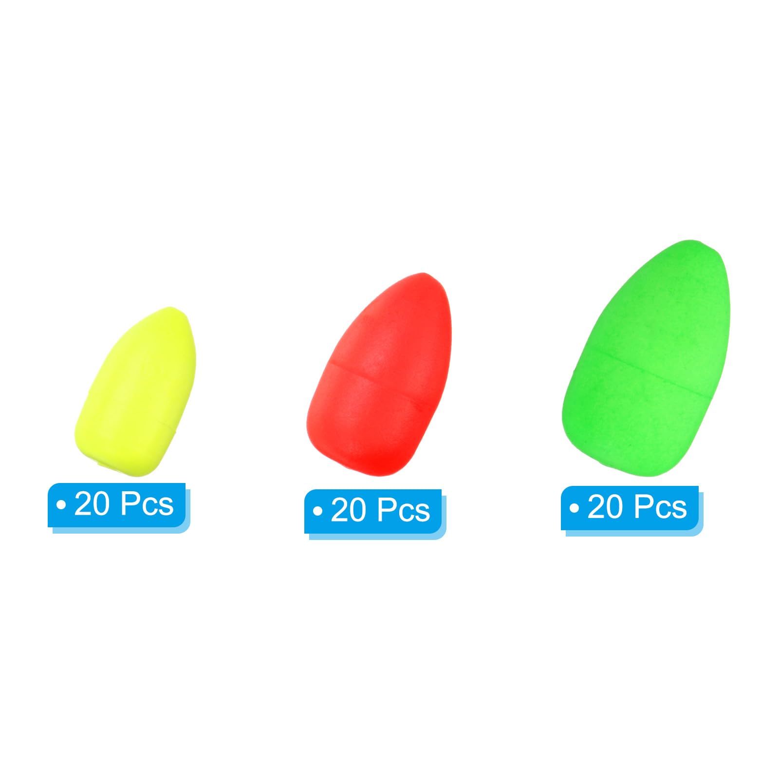PATIKIL Fishing Foam Floats 3 Sizes - Image 3