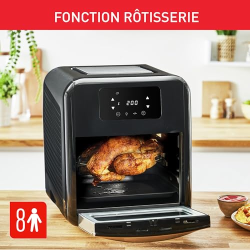 Moulinex Easy Fry air fryer multicuiseur et four 15 9 programmes friteuse sans huile 3 niveaux de cuisson compact extra crisp AL556DF0 - vue 10