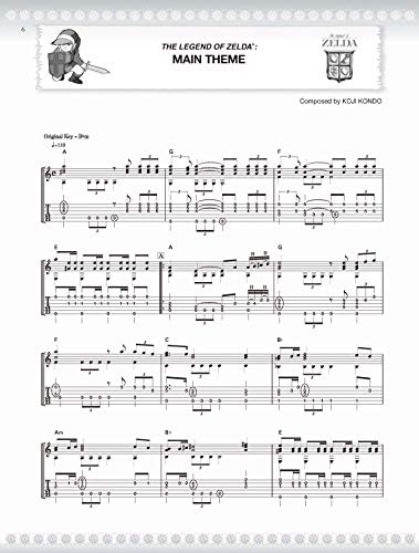 The Legend of Zelda Series for Guitar: Guitar Tab - Image 5