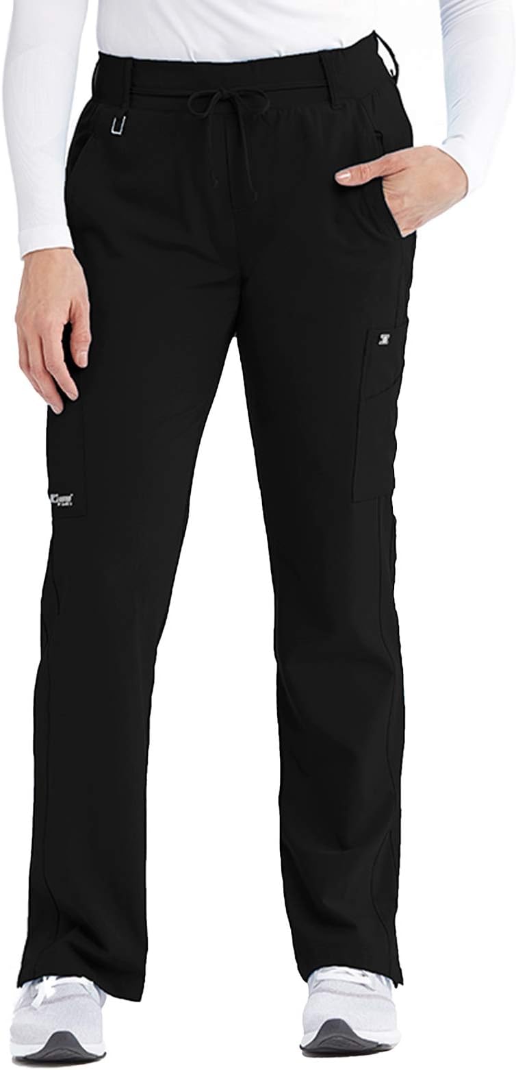 Grey's Anatomy Signature 2218 Women's Midrise Straight Leg Cargo Pant