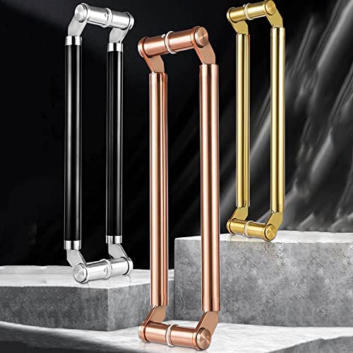 Puxador de barra de puxar com ferramentas, conjunto de maçaneta de porta deslizante longa redonda, 6