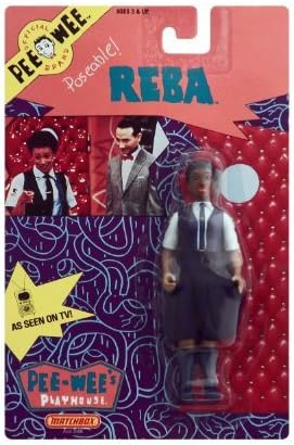 1988 Pee Wee's Playhouse Poseable 5.5 Reba Action Figure by Pee-Wee