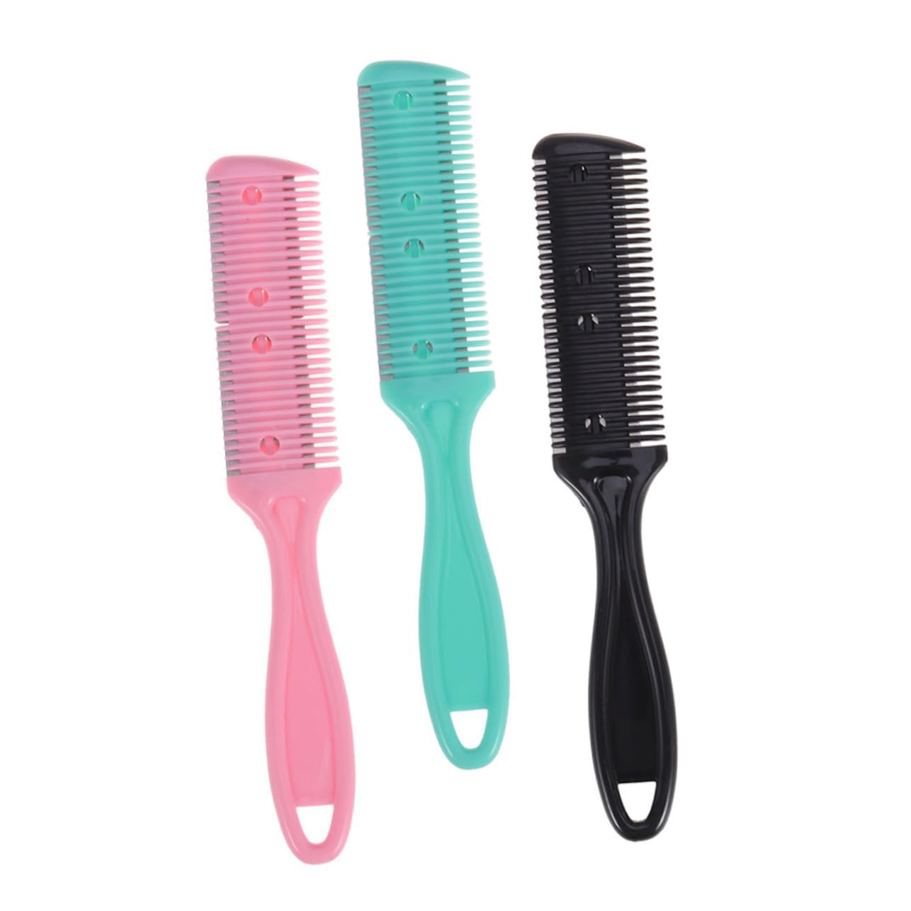 Gogogmee Hair Thinning Comb 9pcs Double-sided Hair Cutting Razor Comb Styling and Hairdressing Function