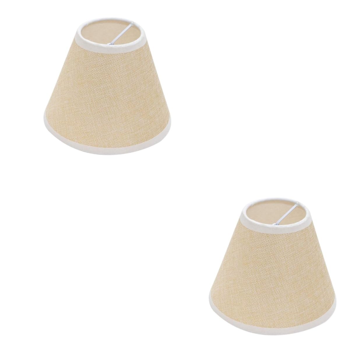 DOITOOL 2 Eleganti Paralumi A Bolle in Tessuto Per Plafoniera Copri Lampada Da Soffitto Per Camera Da Letto E Soggiorno