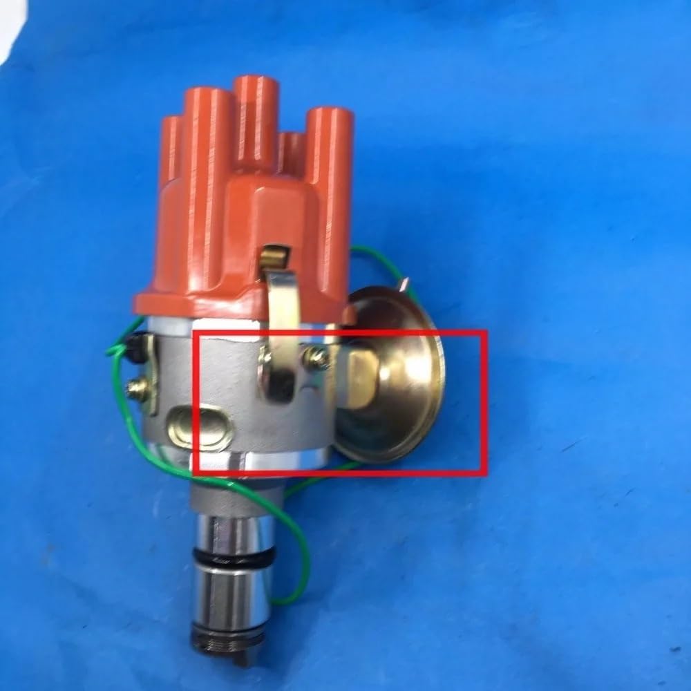 Distribuidores de combustible Distribuidor de punto de encendido 043905205N 023117602B Compatible con VW Beetle Bug Compatible con Audi Distribuidor electrónico