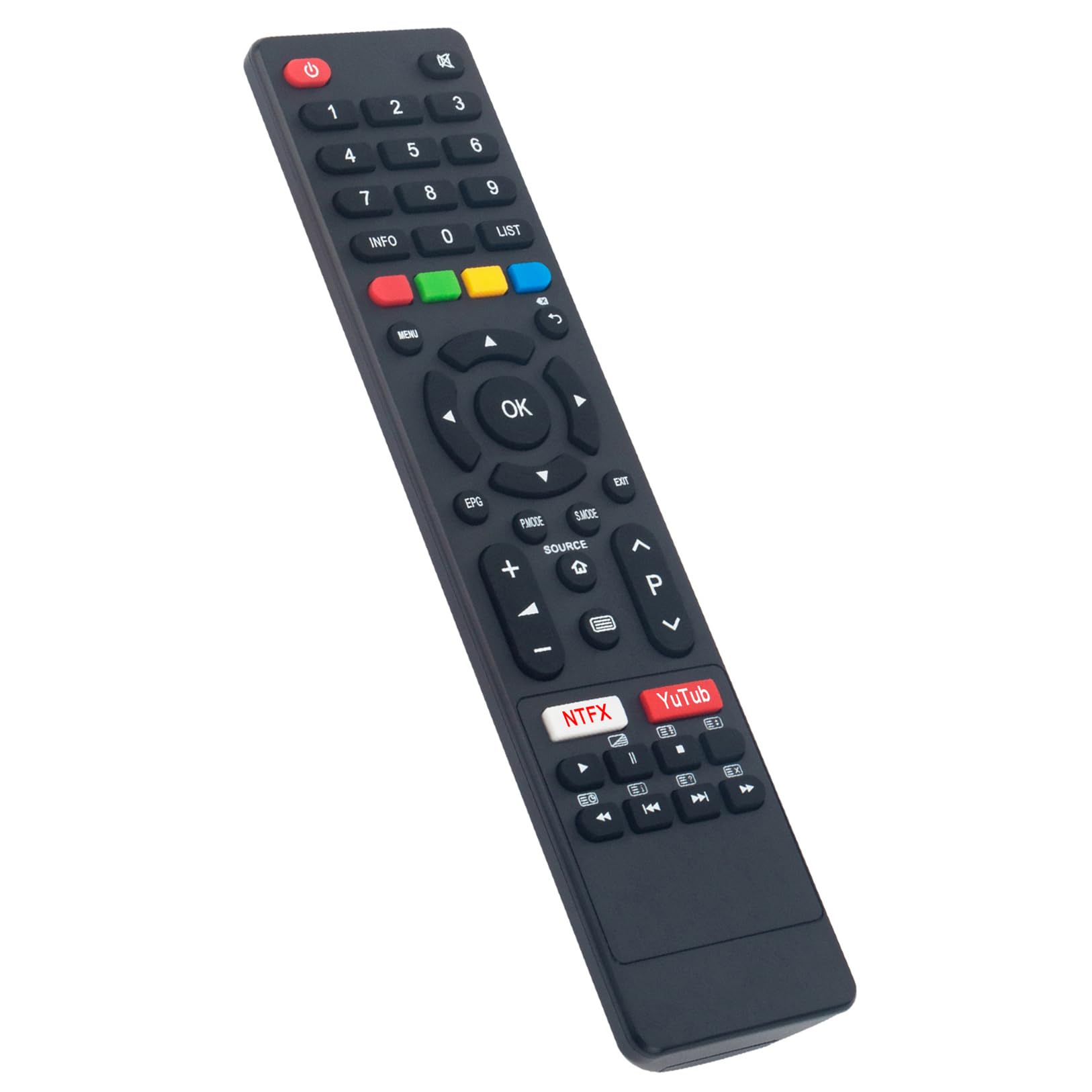 Telecomando Universale A Infrarossi Per TV Saba E Changhong – Sostituzione Per Modelli K5182H24H, LCB32G5SP, SB32HDS204 E Altri