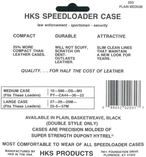 HKS Plain Double Speedloader Case