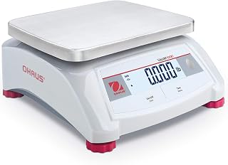 Ohaus Valor 1000 V12P6 Compact Bench Scale - 15 lb x 0.002 lb NSF Certified Food Prep Scale