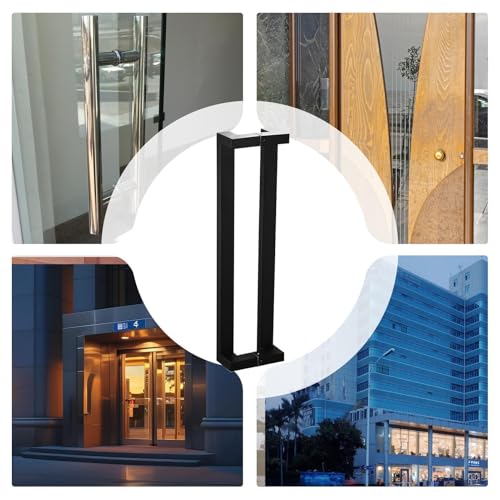 Poignée porte vitrée robuste pour réparer porte de douche et placard 60cm - 5