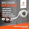 RV Toilet Paper, Septic Tank Safe-MADE IN THE USA- 8 Rolls,2-Ply 500 Sheets - Fast Dissolve Bath Tissue for Camping, Marine, RV Holding Tanks, Biodegradable - Firebelly Outfitters