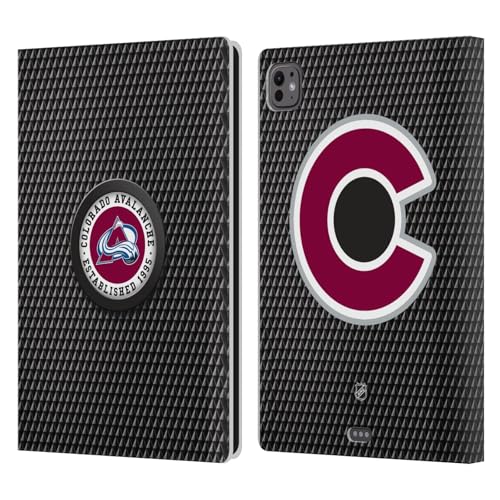 Étui Portefeuille iPad Pro 11 M4 Cuir Colorado Avalanche NHL Texture