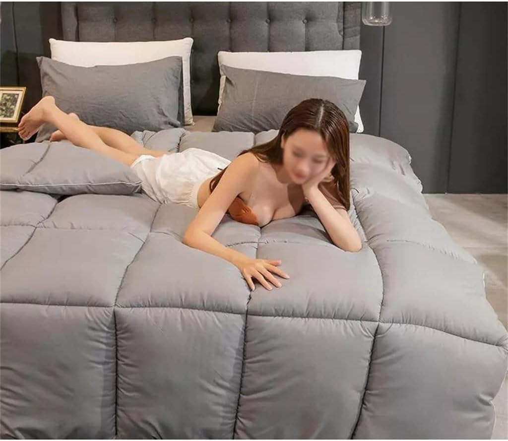 YUHFGCD Fabric Comforter Quilt Twin Queen King Size Bed Set Winter Thick Duvet Bread Shape