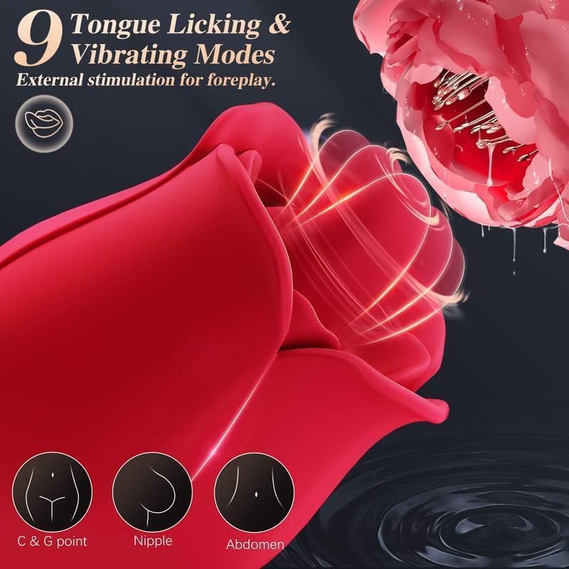 Miniatura 5 de Vibrador de juguete rosa para mujeres, vibrador mejorado para el punto G, estimulador de clítoris 2 en 1, tapón de glúteos, vibrador de rosa para