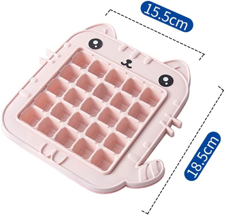 Ice Cube PP Household Homemade Ice Cube Storage BoPB9rrk 15.5 * 18.5cm (Blue 15.5 * 18.5cm)