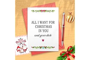 Naughty Christmas Card, Funny Birthday Card, Naughty Funny Christmas Card, Funny Christmas,...