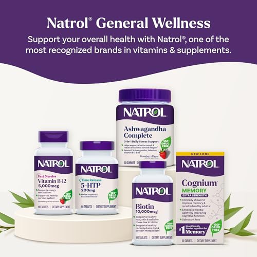 Natrol Vitamin B12 5000 mcg Fast Dissolve B12 Supplement, 100 Tablets - image 7