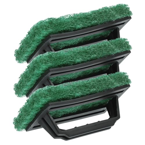ERINGOGO Silkscreen Supplies 3 Pack Brush Dark Green Ink Cleaning Brush Abrasion Resistant Printing Tools