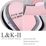 L&K-II 12 par trampek damskich wielokolorowych w różne wzory 2144 35/38