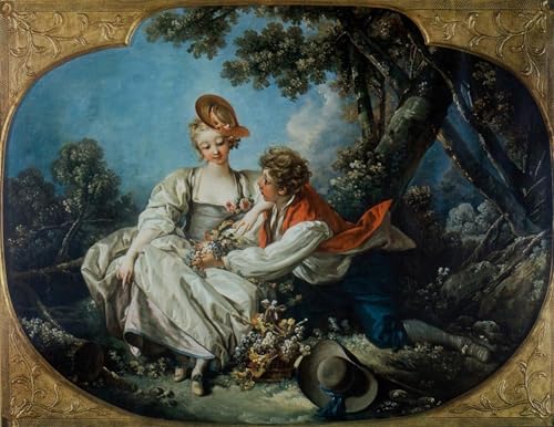 Décoration salon terne ? Choisissez la toile François Boucher l'automne 60x90cm