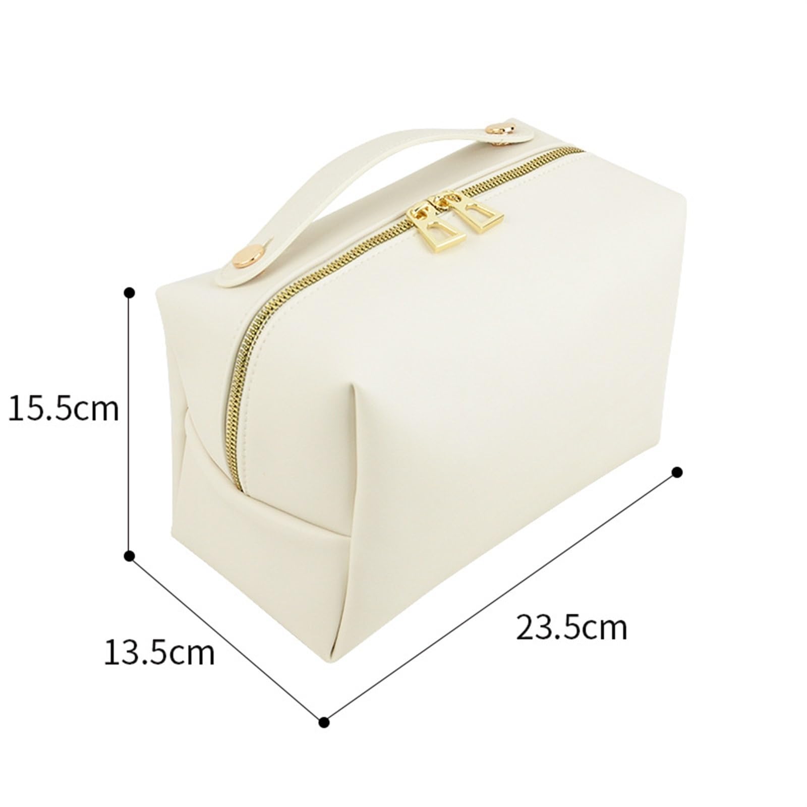 Borsa Cosmetica Grande Capacità Ins Stile Borsa Da Lavaggio Di Alto Valore Senior Da Viaggio Impermeabile per Donna Uomo(L)