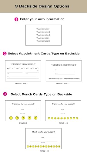 Miniatura 3 de Tarjetas de visita personalizadas, 500 piezas a todo color, para pestañas, uñas y salón de belleza, cubierta de 16 puntos (papel de 129 libras,