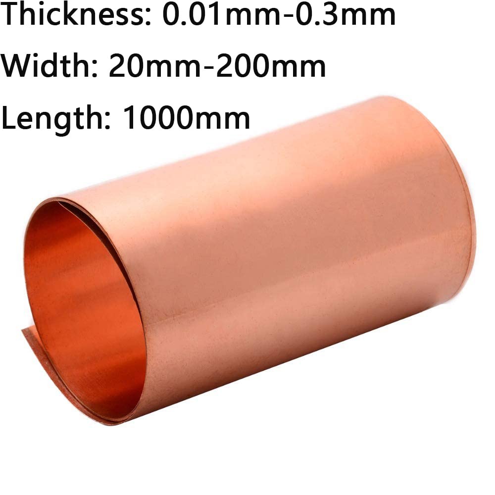 B&T Metall - Lamierino Di Rame, Spessore 1,0 Mm, Qualità DIN EN 1172 CUI-DHP-CW024A R240, Semiduro (SF-Cu - Foto 7