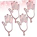 Sosoport 8 Pcs Glove Drying Frame Glove Rack Glove Retaining Bracket Glove Hanger Glove Stretcher