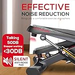 KeppiFitness Steppers for Exercise at Home, Stair Stepper for Home Gym with 350LB/400LB Capacity, Mini Stepper with Resistance Bands for Cardio Full Body Workout - Image 5