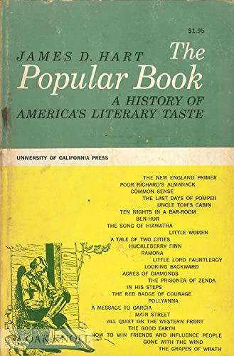 The Popular Book: A History of America's Litera... B0000CLAOB Book Cover