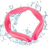 Tiempo de enfriamiento agradable: la cinta para el cuello Ice Pack Wrap tiene una pequeña diferencia de temperatura, por lo que no se condensa agua en las superficies y tu ropa o pelo se mojan.