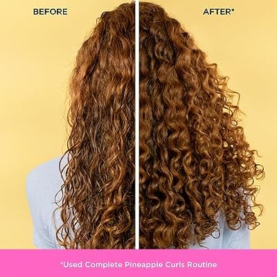 Pacifica Pineapple Curls Refresher Mist - Curl Refresher Spray, with Hyaluronic Acid, Vitamin B5 and Plant Oils, Vegan and Dermatologist Tested Curly Hair Products and Wavy Hair Products - 4 Fl Oz