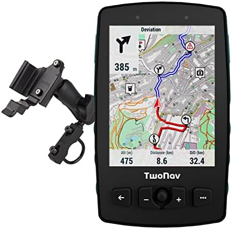 TwoNav Aventura 2 Plus Motor, on-Road and Off-Road GPS Navigator with 3.7-inch Screen for Motorcycle, car, 4x4, Quad with maps Included