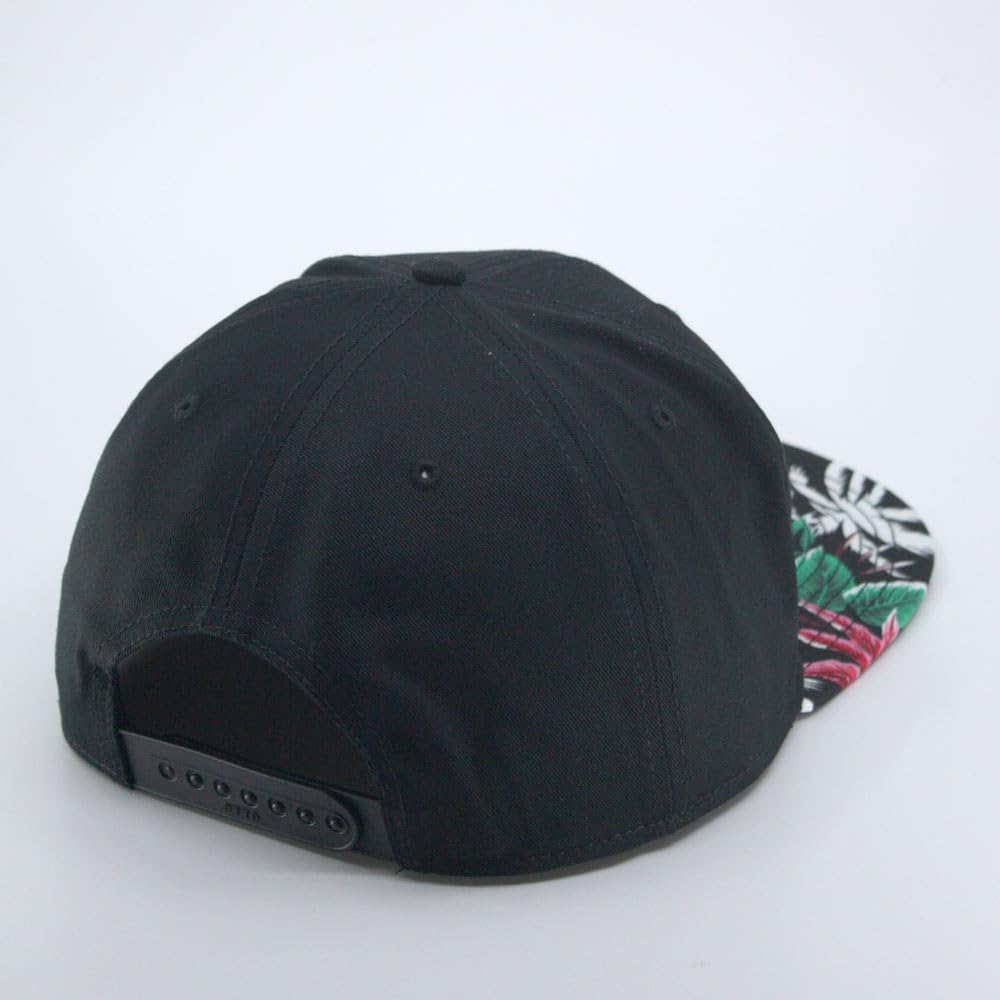 Floral Hawaiian Cotton Twill Adjustable Snapback Baseball Caps - Image 4