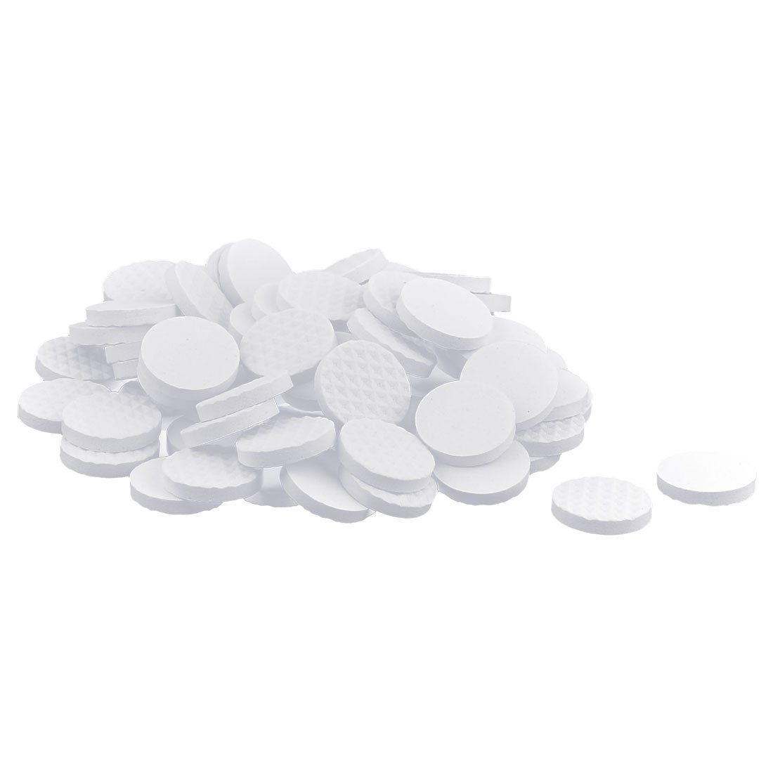 Round Design Self-Adhesive Furniture Foot Protection Pad 21mm Dia 75 Pcs White id db8 1c2 c18 78c 030