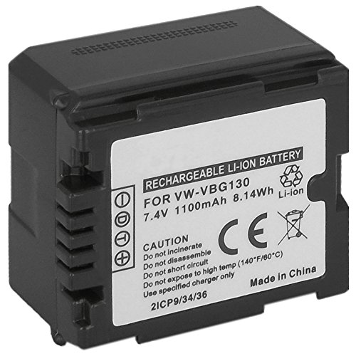 Compatibile con Panasonic HDC-SD1, SD3, SD5, SD9, SD9(8GB), SD10, TM10, TM15 SDR-H40, H50, H60
