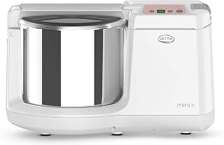 Ultra Mini T Table Top 1.25L Stone Wet Grinder with Atta Kneader & Digital Timer, 110-volt