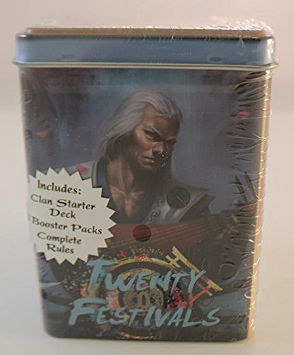 Legend of The Five Rings: L5R Twenty Festivals Starter Deck Tin - Crane Clan