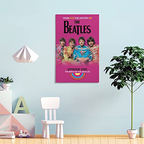 Poster décoratif sur toile Beatles Musique – Impression sur toile – Décoration murale moderne pour chambre à coucher… - Les Beatles, Paul McCartney, John Lennon, RIngo Starr, George Harrison Poster décoratif sur toile Beatles Musique - Impression sur toile - Décoration murale moderne pour chambre à coucher… – Image 5