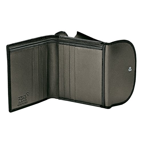 Preisvergleich Produktbild Montblanc Boheme Brieftasche Münzbörse, Schwarz