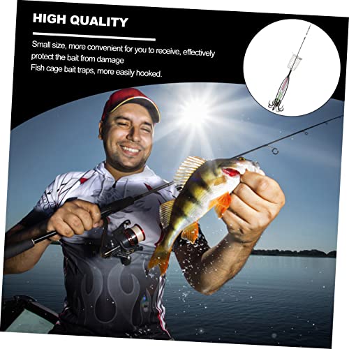 INOOMP Gaiola De Isca Gancho Gaff 1 Peça Suprimentos De Pesca Gaiola De Isca De Pesca Gaiola De Isca