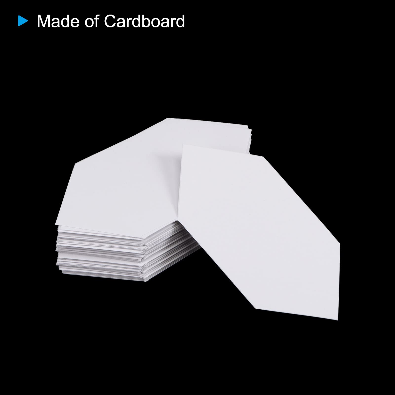 HARFINGTON 200 piezas de papel inglés grandes extendidas formas hexagonales plantillas de acolchado de papel patchwork suministros de piezas de papel inglés para acolchar, costura, manualidades