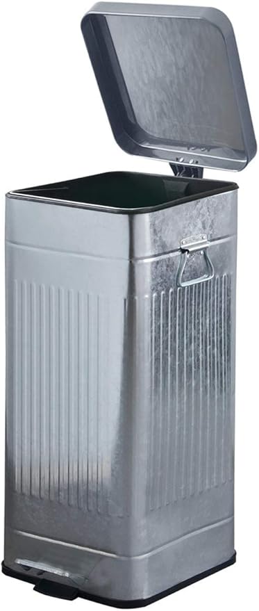 Amazon Ottostyle Jp ペダル式ごみ箱 角型 30l シルバー ガスダンパー機能 蓋付き おしゃれ レトロ キッチン リビング フタ付きゴミ箱 オンライン通販 Amazon Ottostyle Jp ペダル式ごみ箱 角型 30l シルバー ガスダンパー機能 蓋付き おしゃれ レトロ キッチン リビング フタ付きゴミ箱 オンライン通販
