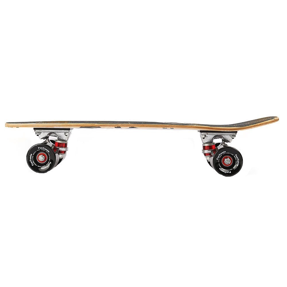 FunTomia® Skateboard Mini Cruiser 57cm - 7ply Strati di Acero Canadese - con o Senza Ruote a LED