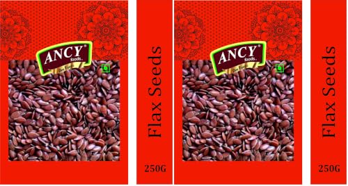 Image of Ancy Foods Premium Dry Fruits (Flax Seeds /Alsi 250g)(Pack of 2x250g)