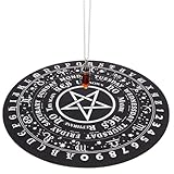 Planche à pendule – cette planche à pendule divinatoire peut servir à décorer une chambre, un bureau, un salon, un café, un bar, et bien d'autres endroits