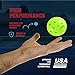 Vigel Premium Outdoor Pickleball Balls Set of 4 - USAPA Approved, Tournament and Competition play, Perfectly Balanced, High Bounce, True Flight, Durable, 40 Hole Pickleball, Ideal for All Skill Levels